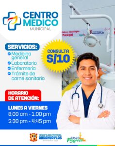 ¡SALUD PARA TODOS EN EL CENTRO MÉDICO MUNICIPAL!
