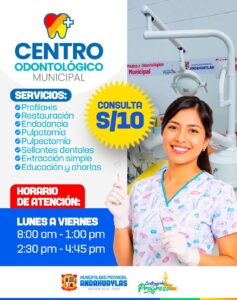 ¡SALUD DENTAL PARA TODOS CON EL CENTRO ODONTOLÓGICO MUNICIPAL EN ANDAHUAYLAS!